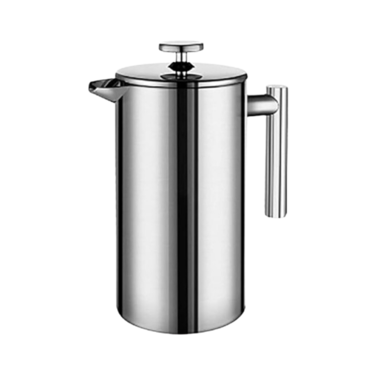 Double Wall Stainless Steel French Press Coffee Maker - 350 ml